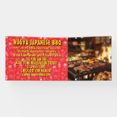 Individuelle Werbefläche für japanisches Barbecue  Banner (Horizontal)