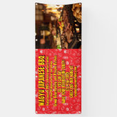 Individuelle Werbefläche für japanisches Barbecue  Banner (Vertikal)