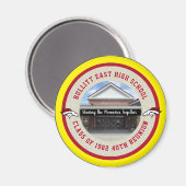 Individuelle Wiedersehen-Ideen für Schulklassen Magnet (Vorderseite/Rückseite)