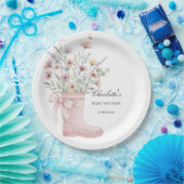individuelle Wildblumen-Blumen-Papierteller-Vorlag Pappteller (Party)