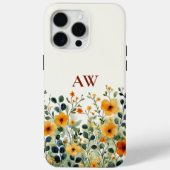 Individuelle Wildblumen-Tasche als Geschenk für Ma Case-Mate iPhone Hülle (Rückseite)