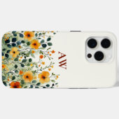 Individuelle Wildblumen-Tasche als Geschenk für Ma Case-Mate iPhone Hülle (Rückseite (Horizontal))