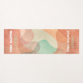 Individuelle Yoga-Matte-Positivvibes Yogamatte (Vorderseite (Horizontal))