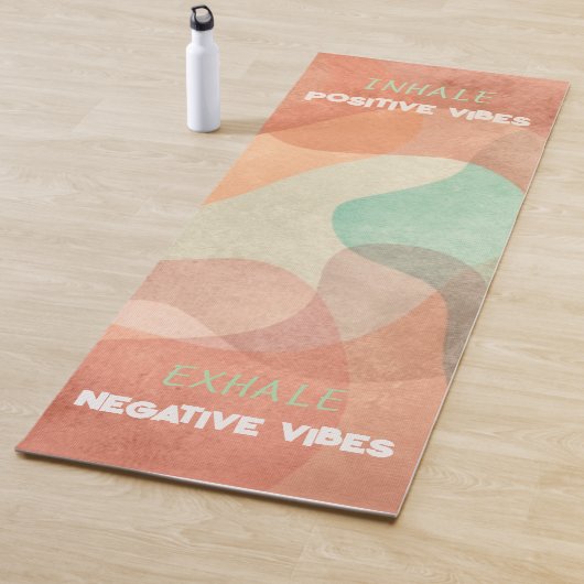 Individuelle Yoga-Matte-Positivvibes Yogamatte (Beispiel)