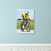 Individuelle Zeitprüfung für Männer Nr. 3 Leinwanddruck (Insitu (Holzboden))