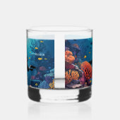 Individuellen Namen Scuba Diver Whiskyglas (Links)