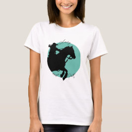 Individuellen Namens Horse Girl T - Shirt
