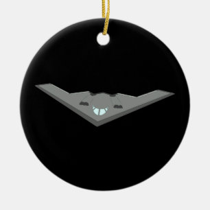 Individueller B2-Tarnbomber Keramikornament
