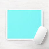 Individueller Baby Blue Color Designer Mousepad (Mit Mouse)
