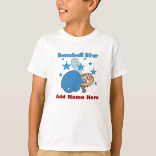 Individueller Baseball Star T - Shirt