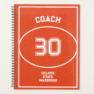 Individueller Basketball Textur Orange Planer