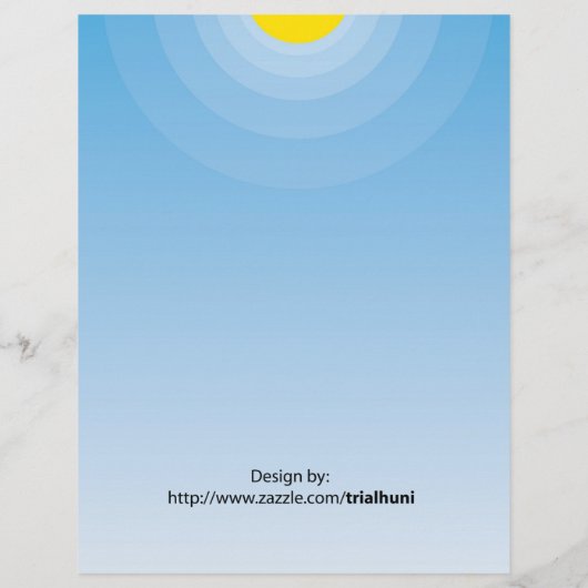 Individueller Beach Party Flyer (Hinten)