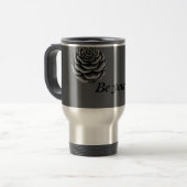 individueller Becher und Thermobecher Reisebecher (Vorderseite Links)