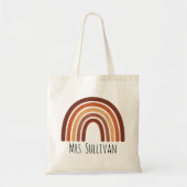 Individueller Boho-Regenbogen-Taschenträger als Ge Tragetasche (Vorne)