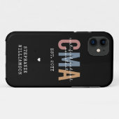 Individueller CMA zertifizierter medizinischer Ass Case-Mate iPhone Hülle (Rückseite (Horizontal))