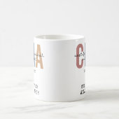 Individueller CMA zertifizierter medizinischer Ass Kaffeetasse (Mittel)