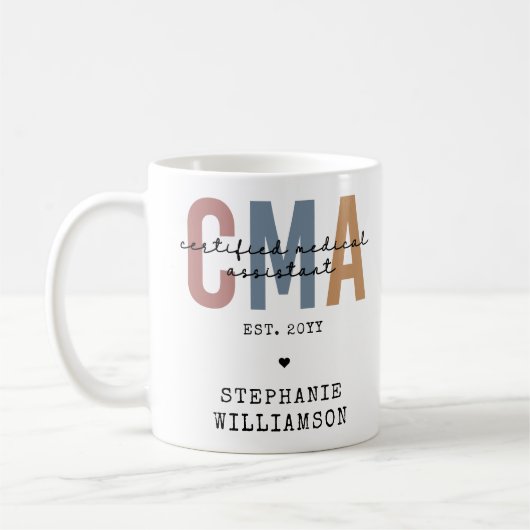 Individueller CMA zertifizierter medizinischer Ass Kaffeetasse (Links)