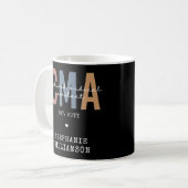 Individueller CMA zertifizierter medizinischer Ass Kaffeetasse (Vorderseite Links)