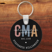 Individueller CMA zertifizierter medizinischer Ass Schlüsselanhänger (Vorderseite)
