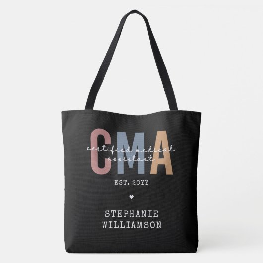 Individueller CMA zertifizierter medizinischer Ass Tasche (Rückseite)