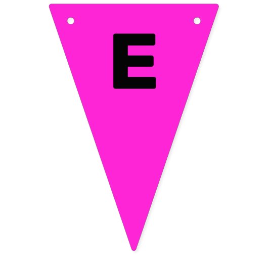 Individueller CMYK-Empfang Wimpelkette (Zweite Fahne)