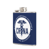 Individueller CRNA zertifizierter Krankenpfleger Flachmann (Links)