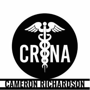 Individueller CRNA zertifizierter Krankenpfleger Freistehende Fotoskulptur