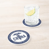 Individueller CRNA zertifizierter Krankenpfleger Getränkeuntersetzer (Seite)