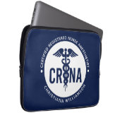 Individueller CRNA zertifizierter Krankenpfleger Laptopschutzhülle (Vorne Rechts)