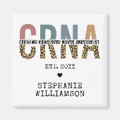 Individueller CRNA zertifizierter Krankenpfleger Magnet (Vorne)