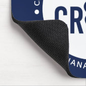 Individueller CRNA zertifizierter Krankenpfleger Mousepad (Ecke)