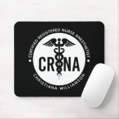 Individueller CRNA zertifizierter Krankenpfleger Mousepad (Mit Mouse)
