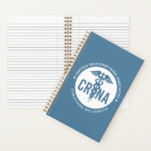 Individueller CRNA zertifizierter Krankenpfleger Notizblock (Innen)