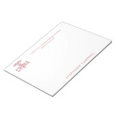 Individueller CRNA zertifizierter Krankenpfleger Notizblock (angewinkelt)