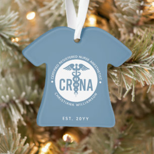 Individueller CRNA zertifizierter Krankenpfleger Ornament