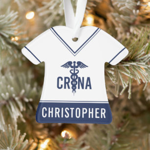 Individueller CRNA zertifizierter Krankenpfleger Ornament