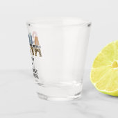 Individueller CRNA zertifizierter Krankenpfleger Schnapsglas (Rechts)