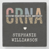 Individueller CRNA zertifizierter Krankenpfleger Steinuntersetzer (Vorderseite)