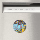 Individueller Designrunder Magnet (In Situ (Geschirrspüler))