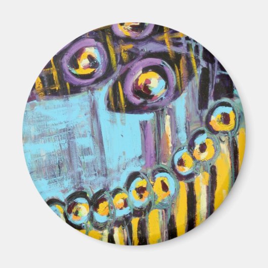 Individueller Designrunder Magnet (Vorne)