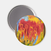 Individueller Designrunder Magnet (Vorderseite/Rückseite)