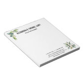 Individueller Eukalyptus-Therapeut professionell Notizblock (angewinkelt)