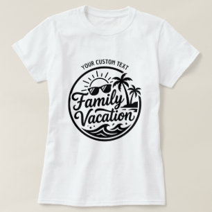 Individueller Familienurlaub 2026 T-Shirt