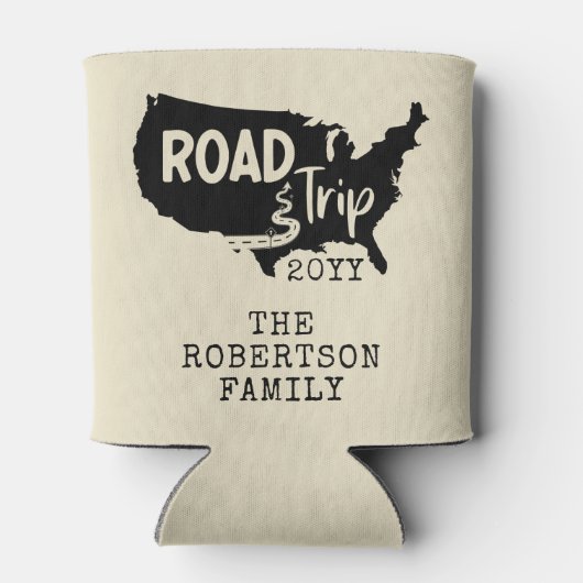 Individueller Familienurlaub | Family Road Trip US Dosenkühler (Rückseite)