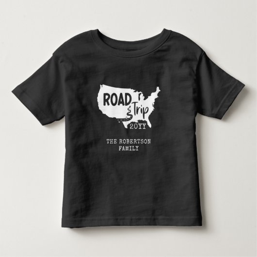 Individueller Familienurlaub | Family Road Trip US Kleinkind T-shirt (Vorderseite)