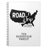 Individueller Familienurlaub | Family Road Trip US Notizblock (Vorderseite)