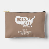 Individueller Familienurlaub | Family Road Trip US Zubehörtasche (Vorderseite)