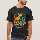 Individueller Familienurlaub Matching T - Shirt (Vorderseite)
