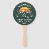 Individueller Familienurlaub und Camping Fächer (Vorderseite)