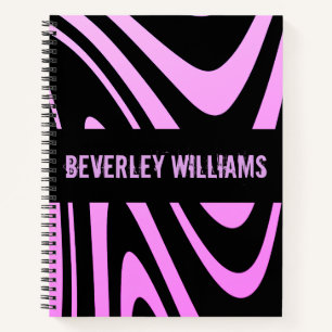 Individueller Firmenname Front Back Spiral Noteboo Notizblock